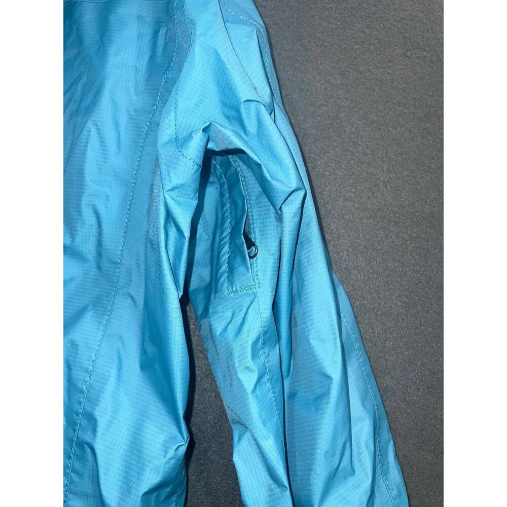 Marmot Jacket Rain coat S Blue Hooded Waterproof Breathable Packin A009010 - Picture 4 of 11